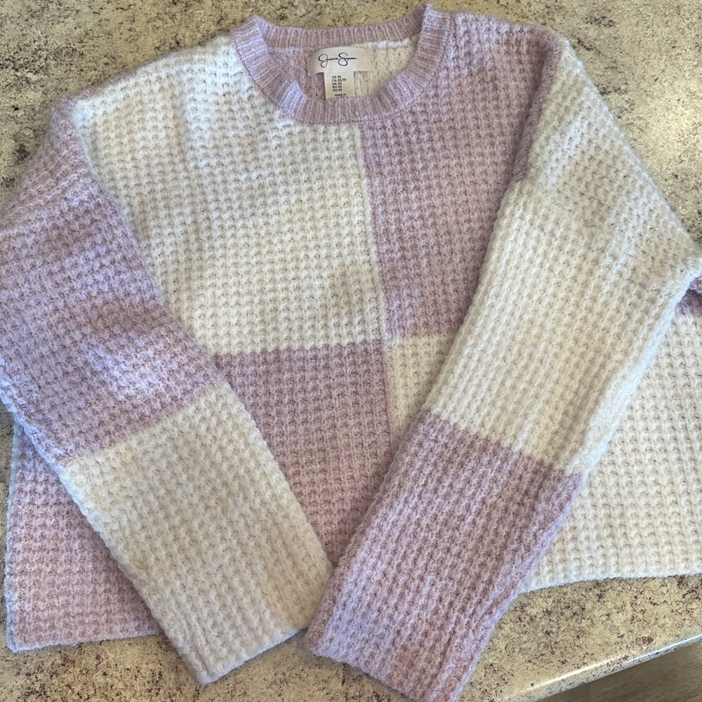 Jessica Simpson cropped sweater. NWOT XS